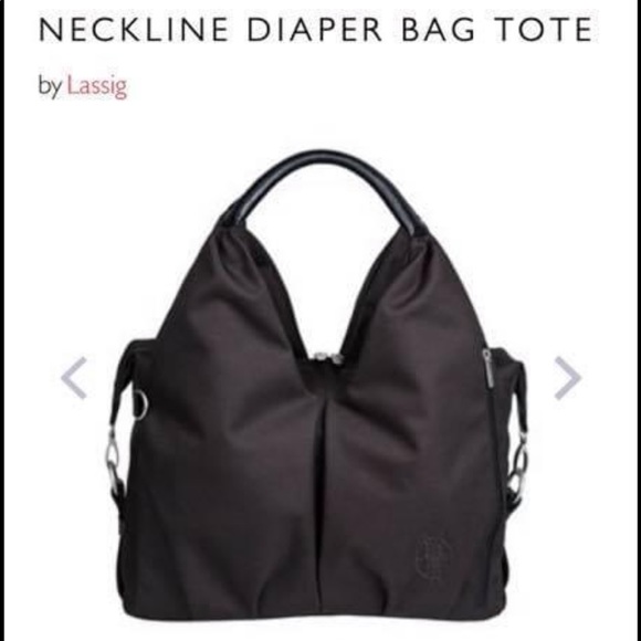 Lassig Neckline Diaper Bag Tote - Picture 2 of 2